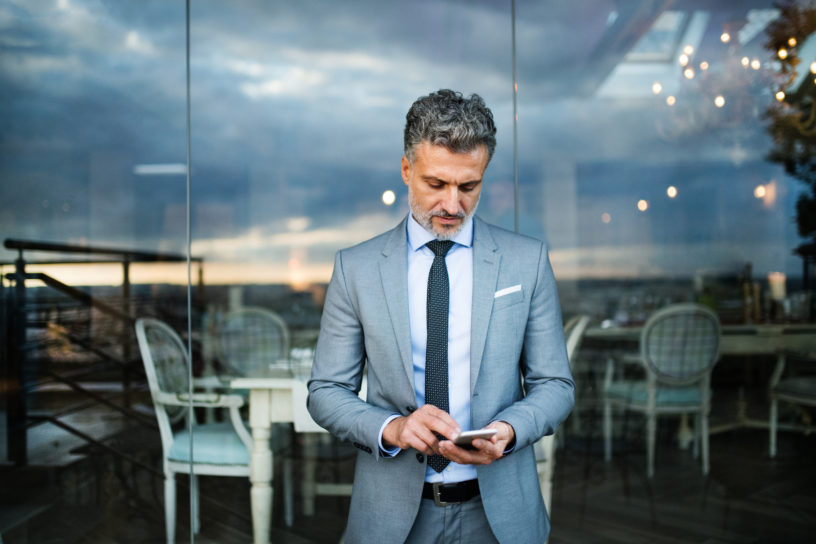 Businessman with Smartphone  